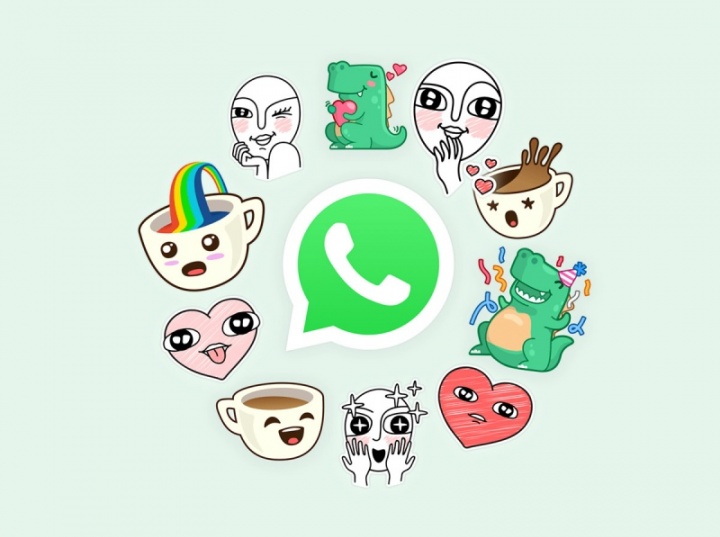 ¡Por fin! Los 'stickers' llegan a WhatsApp (Foto: WhatsApp)