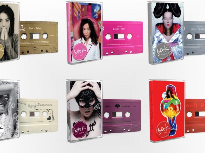 Björk lanzará su discografía en formato de cassette/Foto: Björk/One Little Indian