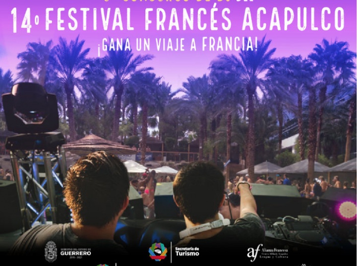 Participa en el 3° Concurso del DJ en el Festival Francés de Acapulco 