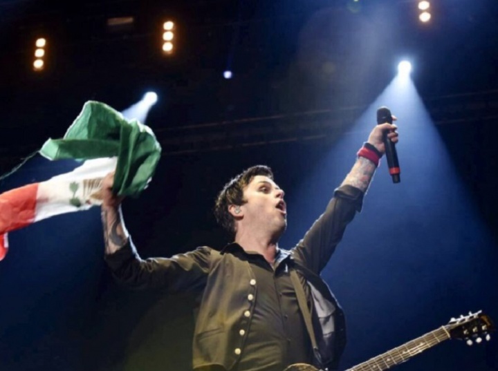 Green Day enloquece a los asistentes del #CapitalRMX con una “fiesta no política” (Foto: Twitter)