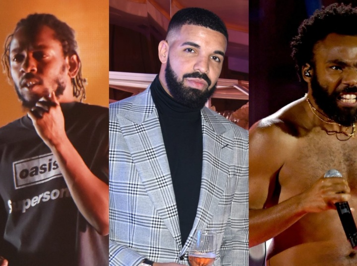 Kendrik Lamar, Childish Gambino y Drake no cantarán en los Grammys/Foto: Getty