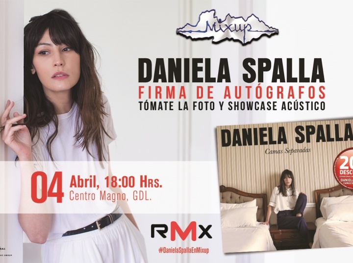 Daniela Spalla prepara canción especial para el show del C3. Imagen: @danielaspallamusic  