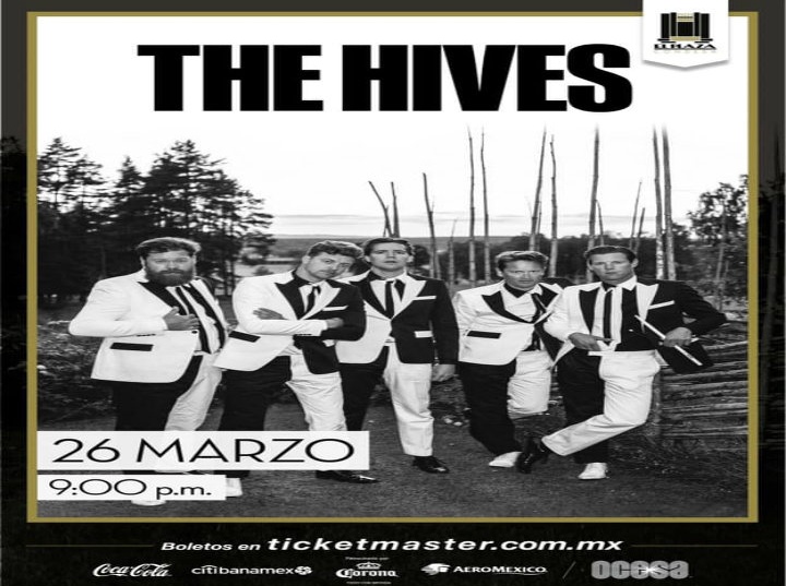 The Hives tendrán show en el Plaza Condesa